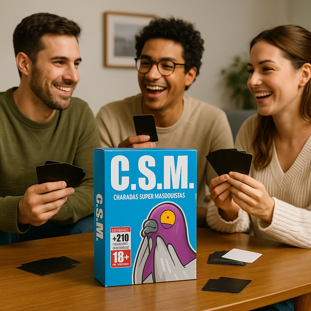 C.S.M. – Charadas Súper Masoquistas | Juego de Cartas para Adultos 18+