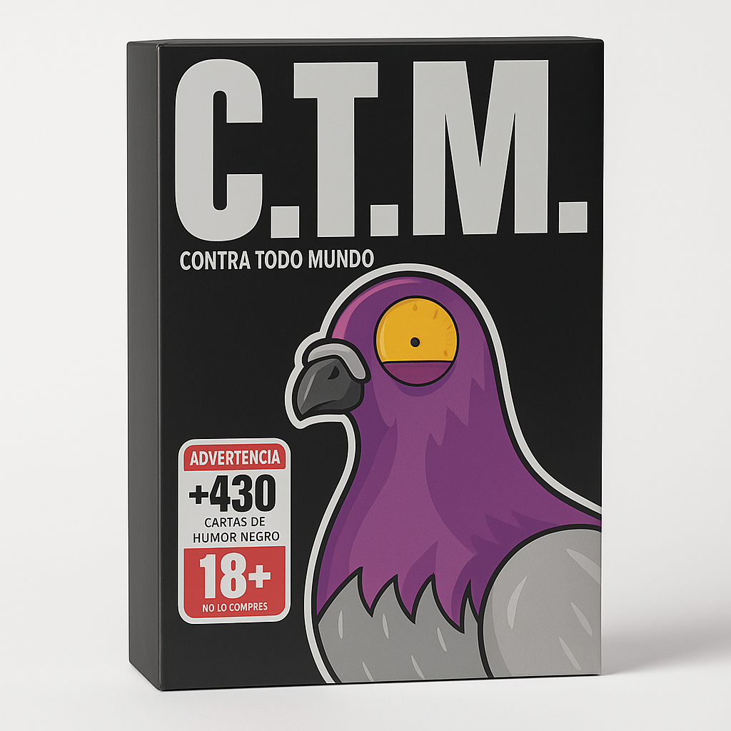 C.T.M. Contra Todo Mundo – Edición +430 Cartas de Humor Negro (18+)