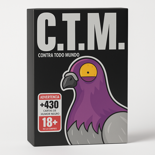 C.T.M. Contra Todo Mundo – Edición +430 Cartas de Humor Negro (18+)