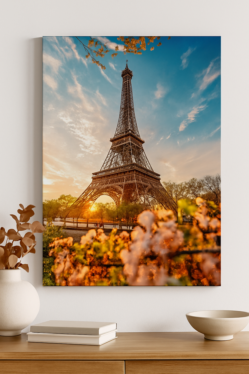 Cuadro Decorativo París Torre Eiffel – Impresión en Lienzo