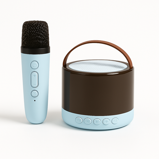 Parlante Bluetooth Portátil con Micrófono Inalámbrico
