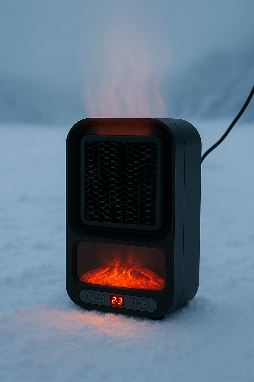 Chimenea Portátil con Control Remoto