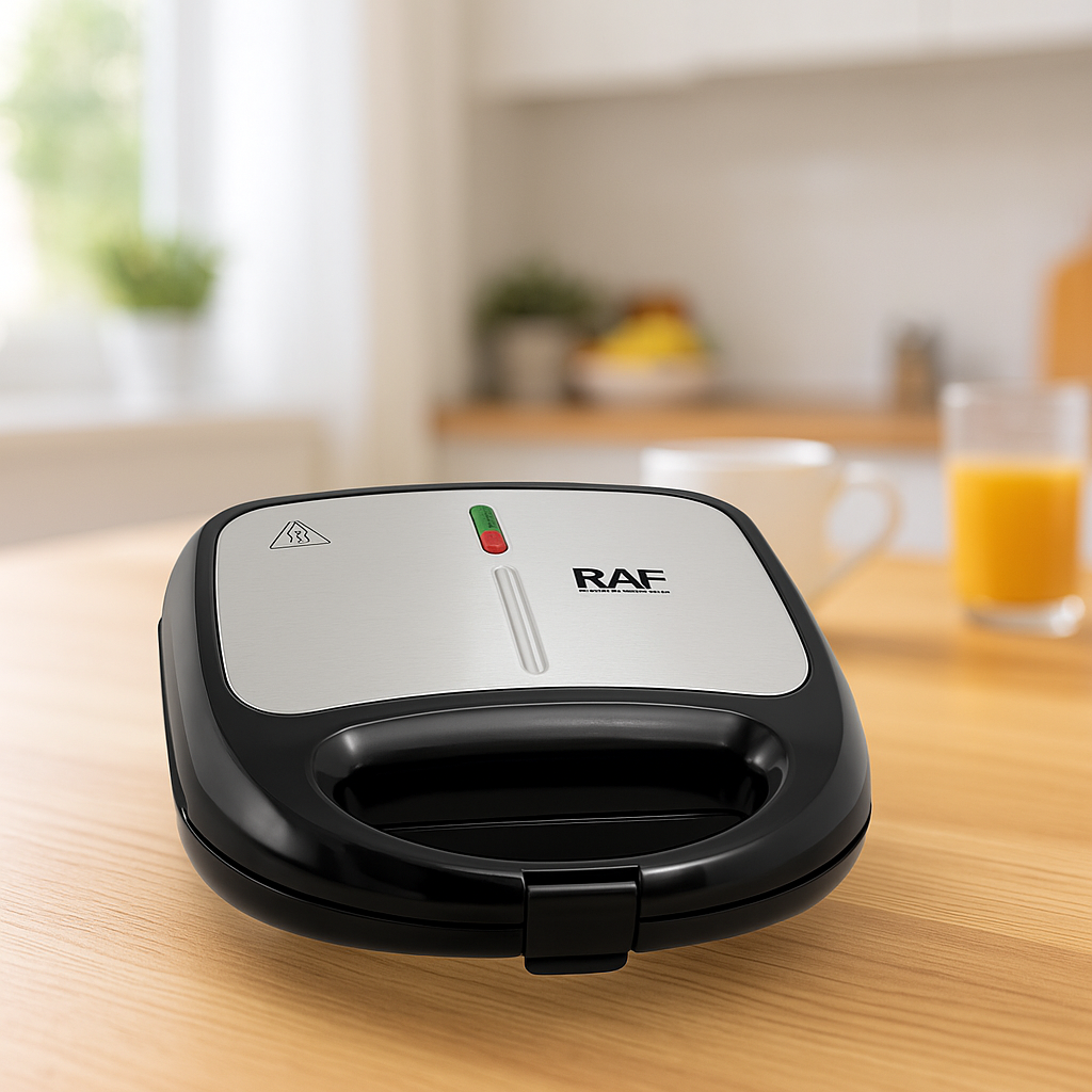 Wafflera 4 en 1 con Placas Intercambiables