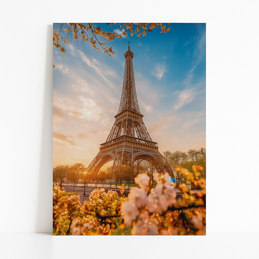 Cuadro Decorativo París Torre Eiffel – Impresión en Lienzo